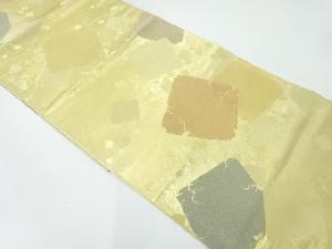 箔散らし模様織出し袋帯